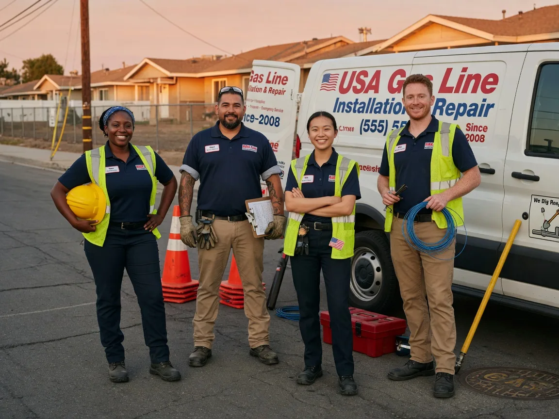 Gas Line Installation company in Lower Lake, CA